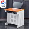Mesa de Conferência com Elevação Elétrica, Mesa de Treinamento Sem Papel, Mesa de Computador Multifuncional com Sala de TI Oculta, Sala de Aula Multimídia