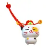 Chaveiro Gato da Sorte de Ano Novo, Acessório de Bolsa Requintado e Fofo, Pequeno Pingente Divertido para Alívio do Estresse Venda por Atacado