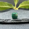 Contas Soltas de Turquesa Imitação de Magnésio, Contas Espaçadoras Otimizadas Verde Escuro Estilo Vintage para Pulseiras DIY, Artesanato e Acessórios para Contas de Oração Budistas