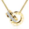Pingente de Aço Titânio Pulseira Pingente Joias Meninas Versátil Trevo de Quatro Folhas Corrente Clavicular Colar Joias Acessórios Clipe de Orelha Borboleta