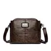 Bolso de Mujer Nueva Versión Coreana Pu de un Solo Hombro Cruzado Bolso para Mamá Simple Versátil Patchwork Bolso para Mamá de Mediana Edad Venta al por Mayor