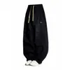 Calça jeans masculina preta, novo estilo outono, corte reto solto, calça comprida jovem, calça de trabalho masculina, estilo fino de verão