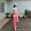 Jeans de Marca Americana de Moda Verano 2025 para Mujer Transfronterizos Amazon Holgados de Moda Rectos Versátiles Pantalones Largos