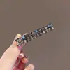 Pinza para el Cabello de Flor con Pedrería de Lujo Ligero, Accesorio para el Cabello Exquisito de Alta Gama, Pinza Perezosa Estilo Caricatura para el Viaje Diario, Pinza de Pato