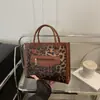 Moda de Viajero Personalizada de Moda Nueva Primavera 2026 Bolso Cruzado de Hombro Único Casual con Estampado de Leopardo para Mujer