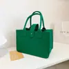 Bolsa Tote de Feltro Cor Sólida Direto da Fábrica Bolsa de Presente Grande Capacidade Bolsa de Presente Pode Imprimir LOGOTIPO Em Estoque