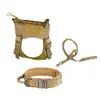 Collar Táctico para Perro Collar Ajustable para Cuello de Perro para Perros Pequeños Medianos Grandes Budala Duo Cubierta para Cuello de Mascota para Perro Grande
