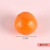 Mini comida y modelo de juego simulación accesorios de fruta PVC fresa rodaja de limón piña fruta falsa colgante colgante para mochila escolar