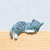 Nuevo y popular adorno decorativo para acuario de gatos, para ordenador de escritorio o coche, con pegamento en crema.