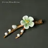Jarrones Cerámicos Hechos a Mano, Decoración de Escritorio para el Hogar, Recipientes para Flores, Adornos, Artesanías, Difusores, Decoraciones de Boda, Accesorios para el Hogar, Portainciensos