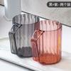 Vaso de Enjuague Bucal de Plástico Vaso para Cepillos de Dientes para Pareja Vaso para Lavado Vaso Transparente Caja de Almacenamiento para Pasta de Dientes y Cepillos de Dientes Vaso para Cepillos de Dientes Doméstico