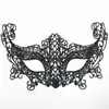 Ventas Directas de Fábrica Máscara de Ojos Sexy de Encaje Negro Reina Tema Fiesta de Baile Máscara Halloween Navidad Maquillaje