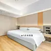 Mobiliario Completo para Hotel Langju Juego Completo Personalizado Cama Caja Cama de Noche para B&B Renovación Apartamento Habitación Estándar Diseño de Juego Completo