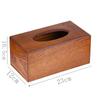 Caja de Pañuelos de Madera Caja de Pañuelos de Madera Creativa Sala de Estar Madera Maciza Caja de Servilletas Suministros para Coche Hotel Restaurante