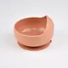 Tigela de Comida de Silicone Personalizada Transfronteiriça, Ventosa para Bebê, Antiderrapante, Produtos para Bebê e Maternidade, Venda por Atacado de Louças Infantis, Tigela de Caracol