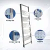 Vehículo de Camping Vehículo Especial Escalera de Embarque Telescópica de Acero Inoxidable 304, Engrosada, Antideslizante, Anticorrosión, Fácil de Instalar