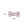 Accesorios de Arte de Uñas de Gato Kt de Diamantes Completos de Celebridad de Internet de Moda para Niñas, Lindo y Dulce Diseño de Gato con Mariposa y Adornos de Cristal de Diamante Dorado