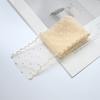 Tela flocado de malla de 5 cm con borde de gancho de puntos de onda con cinta, lazo, cinta para embalaje de regalo, material para accesorios para el cabello hechos a mano, bricolaje