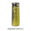 Vaso Termo de Titanio Puro Gu Lu Vacío Doble Capa Vaso con Taladro de Cristal Vaso para Té Flor de Hielo Aleación de Titanio Portátil Oficina para Hombres y Mujeres
