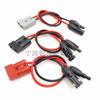 Línea de bus de cable rojo y negro 50A Arnés de cableado de montacargas Anderson Línea de batería de alta corriente de nueva energía Línea de conexión MC4