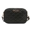 Bolsa Estilo Coreano Bolsa Feminina 2024 Primavera Nova Chegada Bolsa Pequena Alça de Ombro Larga Bolsa Transversal Simples Cor Sólida Bordado Rômbico Bolsa Na Moda
