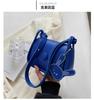2023 Primavera e Verão Moda High-end Western Style Small Square Bag Moda All-match Shoulder Crossbody Bag para Mulheres