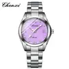 Luz da Manhã Moda Relógio Feminino Pulseira de Aço Luminoso À Prova d'Água Relógio de Quartzo Simples Diamante Incrustado Modelo Feminino Fonte do Relógio Fabricante Atacado