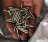 Parafuso de Mola com Botão de Aço Inoxidável 3 Polegadas Ferrolho de Porta com Fechamento Automático Fixador Universal para Portas de Quarto e Banheiro