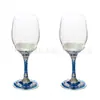 Liga de Zinco Taça de Vinho Tinto High-end Luxo Metal Goblet Vidro Utensílios para Vinho Acessórios para Casa Pacote com Dois