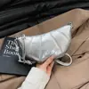 Bolsa croissant super popular transfronteiriça 2026 para mulheres, nova bolsa de bolinho com design de nicho da moda, bolsa de ombro e transversal vintage