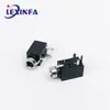 Interfaz de Audio de 2.5 mm Pj210A de Cuatro Pines Ecológica Socket para Auriculares de Dos Canales Socket Hembra de Carga de Metal Cobre 4.0