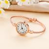 Nuevo Reloj Electrónico Casual para Mujer Estilo Pulsera de Comercio Exterior, Reloj Fresco y Sencillo para Estudiantes, Versión Coreana, Reloj Electrónico de Moda para Mujer Estilo Pulsera