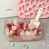 Molde para Cubitos de Hielo Hello Kitty Caja de Almacenamiento de Hielo Tipo Prensa de Silicona Molde para Cubitos de Hielo con Forma Linda Sanrio