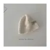 Sombrero de Cubo de Punto de Invierno para Niños de Nicho, Trenza Simple, Sombrero de Lana Cálido para Niños Medianos y Grandes, Sombrero de Pescador, Estilo de Moda