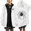 Sudadera con capucha y cremallera de Anime con estampado de Araña Hunter X Hunter para Hombre Mujer g