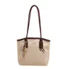 2026 Nueva Moda Bolso de Axila para Mujer, Gran Capacidad, Estilo Simple y Lindo, Bolso de Hombro de Color Sólido de Moda, Bolso de Mano Estilo Cubo