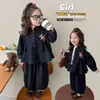 Conjunto de Ropa de Otoño para Niñas 2026 Nuevo Moderno Conjunto de Dos Piezas de Mezclilla para Niñas Bebés Ropa de Primavera y Otoño