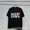 26Fw Europeo y Americano Transfronterizo Cort Alcatraz Nueva Colección Verano Camiseta Suelta para Hombre de Manga Corta Camiseta Casual para Hombre y Mujer