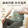 Bolsa de Compressa Quente com Sal Grosso Personalizada, Bolsa de Compressa Quente com Sal Marinho Ocre, Bolsa de Sal Elétrica com Pedra para Moxabustão de Artemísia para Ombro e Coluna Cervical, Bolsa de Sal para Fisioterapia