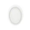 Tigela de Lavagem de Silicone Dobrável Esponja de Pó Tigela de Lavagem Pad Ferramenta Universal de Limpeza de Pincéis de Maquiagem Tigela de Lavagem Oval para Pincéis de Maquiagem
