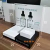 XiuLiKe expositor acrílico para cosméticos stand de estudio vitrina para productos de cuidado de la piel expositor