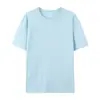 Camiseta de Algodón Puro con Logo Personalizado, Cuello Redondo, Mangas Cortas, Ropa de Trabajo Corporativa, Uniformes Escolares Impresos, Ropa para Fiestas, Camiseta Cultural Publicitaria