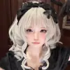 Faixa de cabelo vintage preta multicamadas com laço doce, acessório de cabelo estilo Lolita, estilo de corte, jovial e feminino