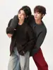 Suéter cárdigan CARPEM otoño/invierno estilo retro japonés estilo miu corto, holgado y versátil para hombres y mujeres