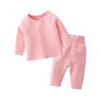 Grande Promoção Conjunto de Roupas de Outono para Bebê Roupas Íntimas para Bebê Quente Inverno Primavera e Outono Roupas Infantis Camisetas de Segunda Pele para Meninos Novo Estilo Feminino
