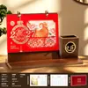 2027 Portalápices de Madera Calendario Personalizado Arte de Hierro Calendario Mensual Personalización Empresarial Impresión Publicitaria Regalo Empresarial