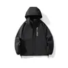 Jaqueta masculina IZEXX, marca moderna, outono e inverno, três-provas (impermeável, corta-vento, quente), adequada para montanhismo, com forro de fleece removível
