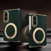 Aplicável à Capa de Celular Samsung Z Fold 8 Tela Dobrável Veludo Eixo Central Duplo Suporte Magnético Rotativo Case Fold8 Ultra