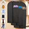 Capa protetora contra poeira para roupas, saco transparente para pendurar poeira, saco para roupas laváveis, atacado