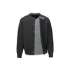 Suéter cárdigan retro estilo universitario de dos piezas falsas con cuello redondo UTiiTUii para hombre y mujer, tejido de punto para otoño e invierno 086